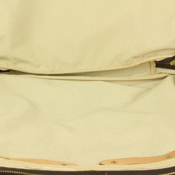 Louis Vuitton Monogram Alize 2 Poches Suitcase Luggage with Bandouliere Strap - Picture 4 of 12